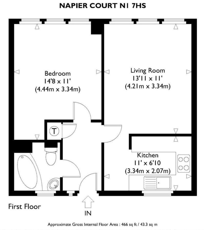 1 Bedroom Flat Close To City With Free Parking Arrangement London Kültér fotó